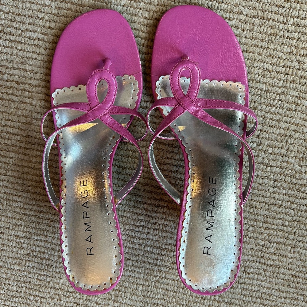 Brand New Pink Rampage Sandals